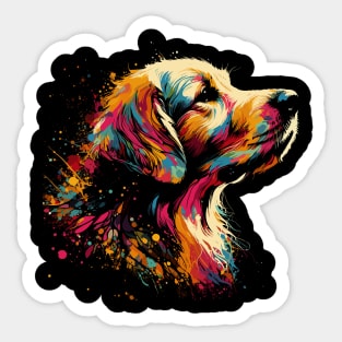 Golden Retriever Sticker